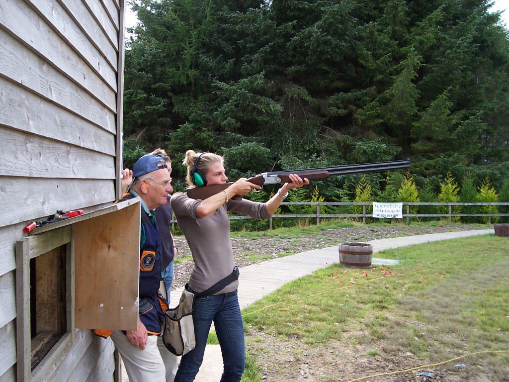 clay pigeon shooting Edinburgh