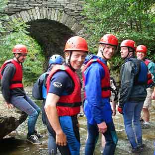 Canyoning in Edinburgh