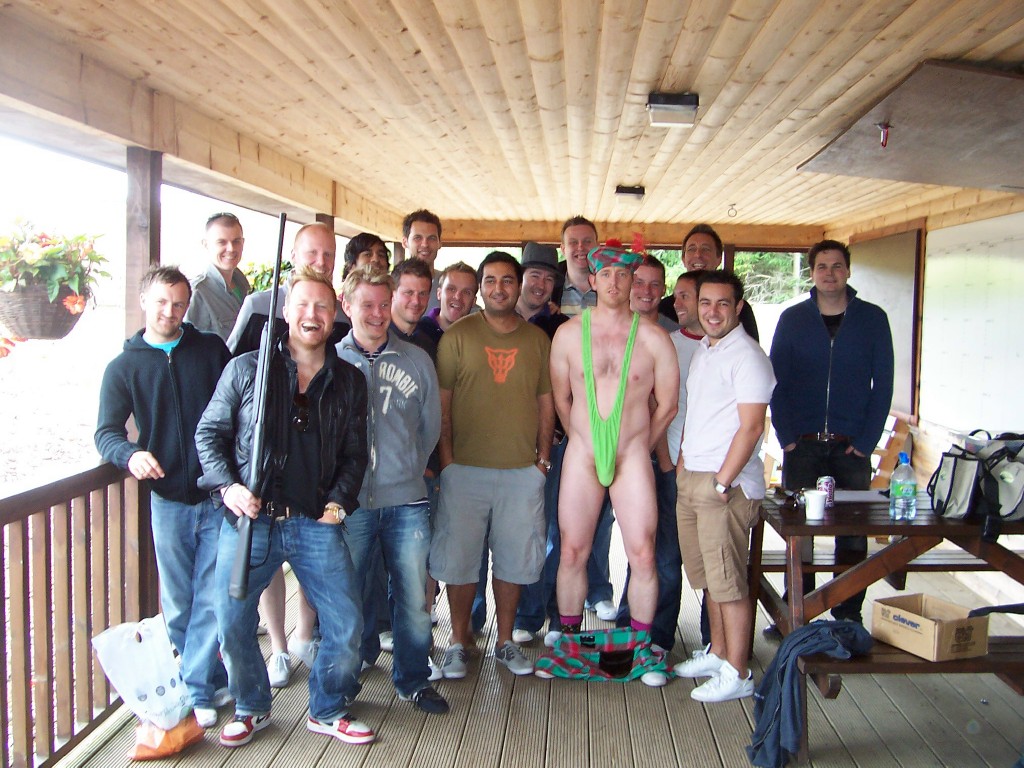 Clay Pigeon Edinburgh lads