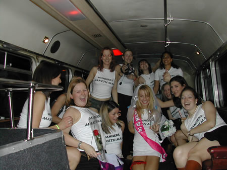 hen party Edinburgh party Bus