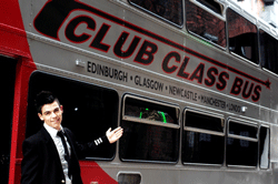 hen party Edinburgh party Bus