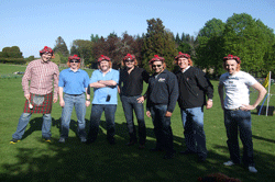 mini Highland games Edinburgh