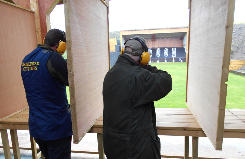Outdoor Rifle range Edinburgh